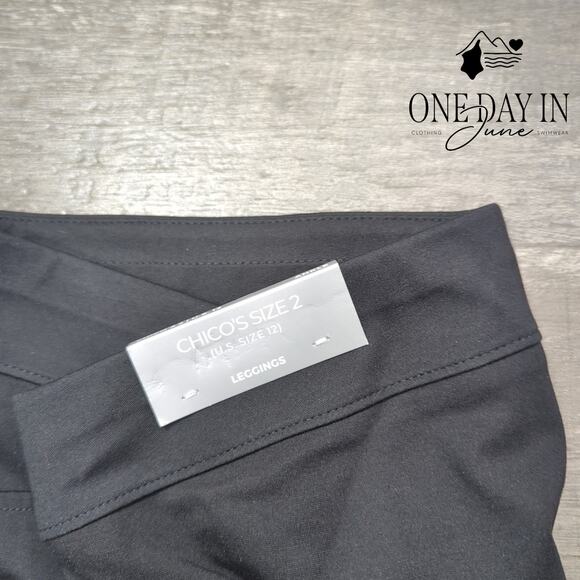 Chico's Ankle Leggings Size Chico's 2 (12) - Picture 2 of 6